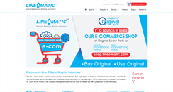 Desktop Screenshot of lineomatic.com